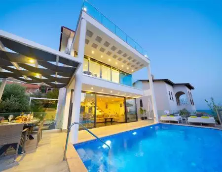 Turkish citizenship villa for sale in Kalkan